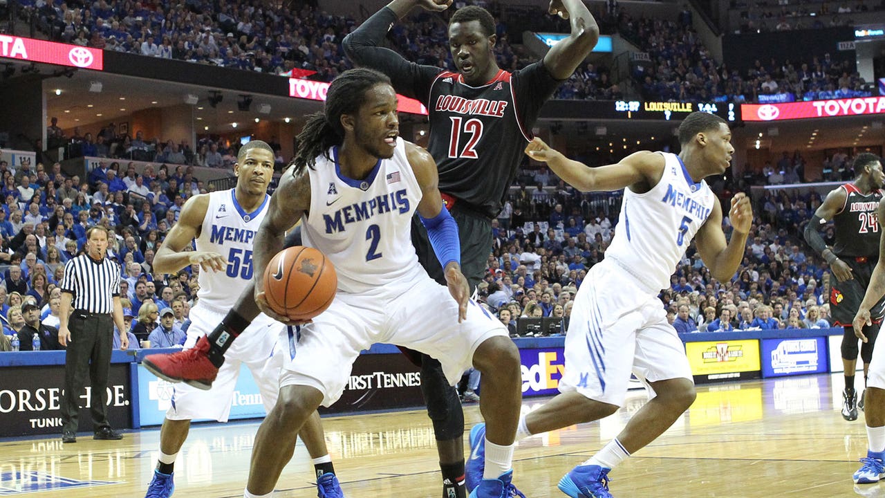 No. 21 Mempis holds off No. 7 Louisville for season series sweep